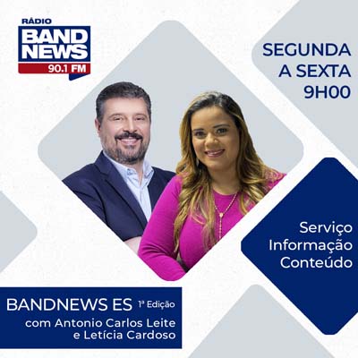 BandNews ES 1 Ed - KK e Letícia Cardoso (1080 x 1080 px - Feed)